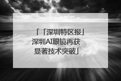 「深圳特区报」深圳AI眼镜再获显著技术突破