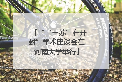 “‘三苏’在开封”学术座谈会在河南大学举行