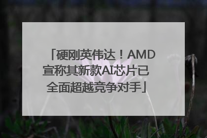 硬刚英伟达！AMD宣称其新款AI芯片已全面超越竞争对手