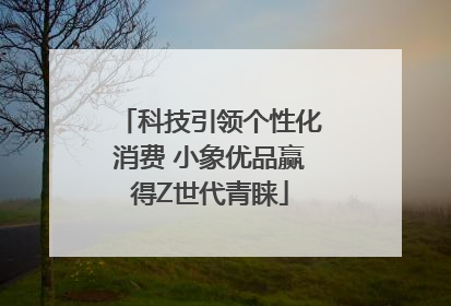 科技引领个性化消费 小象优品赢得Z世代青睐
