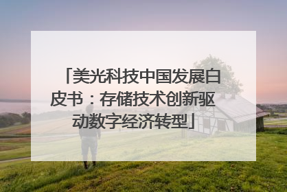 美光科技中国发展白皮书：存储技术创新驱动数字经济转型
