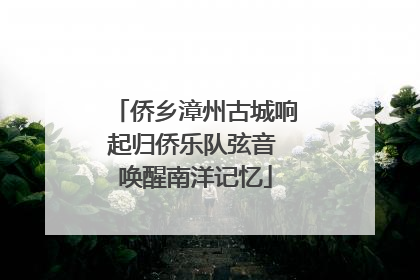 侨乡漳州古城响起归侨乐队弦音 唤醒南洋记忆