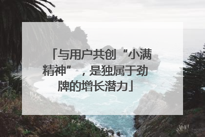 与用户共创“小满精神”，是独属于劲牌的增长潜力