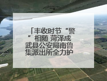 丰收时节“警”相随 菏泽成武县公安局南鲁集派出所全力护航大蒜收获季