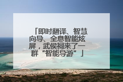 即时翻译、智慧向导、全息智能炫屏，武侯祠来了一群“智能导游”