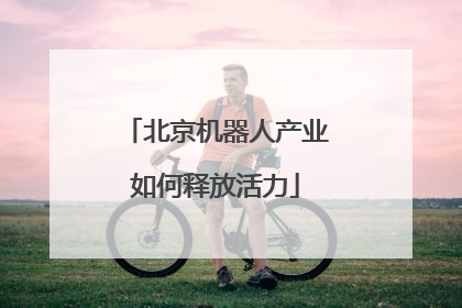 北京机器人产业如何释放活力