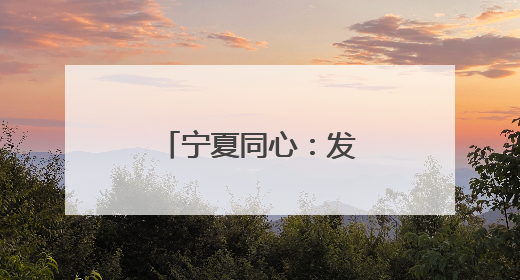 宁夏同心：发展分布式光伏 助力乡村振兴