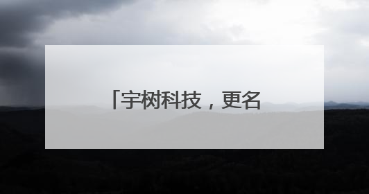 宇树科技，更名！回应来了→