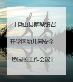 微山县驩城镇召开学区幼儿园安全暨园长工作会议