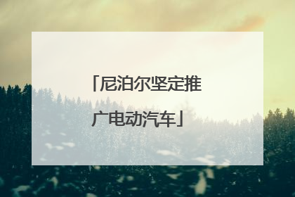 尼泊尔坚定推广电动汽车