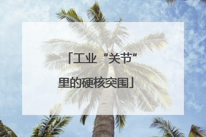 工业“关节”里的硬核突围