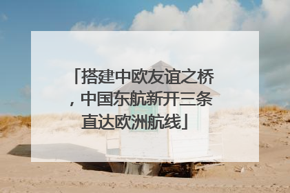 搭建中欧友谊之桥，中国东航新开三条直达欧洲航线