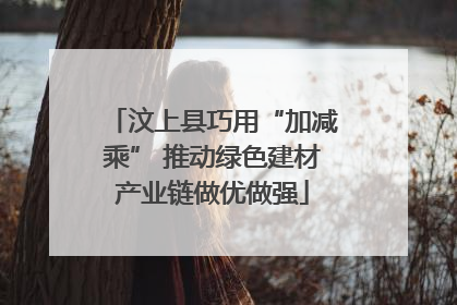 汶上县巧用“加减乘” 推动绿色建材产业链做优做强