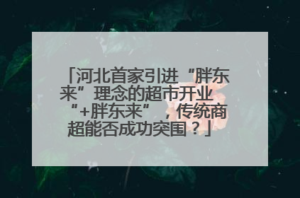 河北首家引进“胖东来”理念的超市开业 “+胖东来”，传统商超能否成功突围？