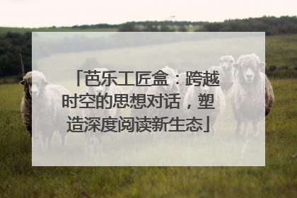 芭乐工匠盒：跨越时空的思想对话，塑造深度阅读新生态