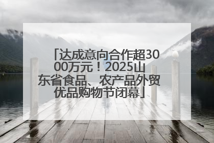 达成意向合作超3000万元！2025山东省食品、农产品外贸优品购物节闭幕