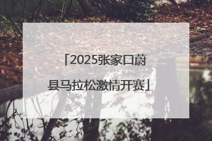 2025张家口蔚县马拉松激情开赛