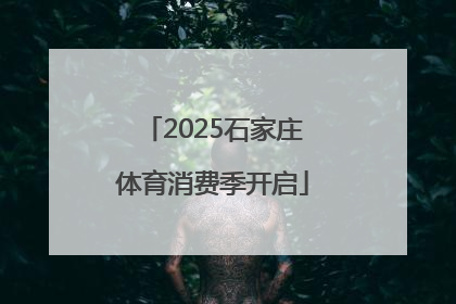 2025石家庄体育消费季开启